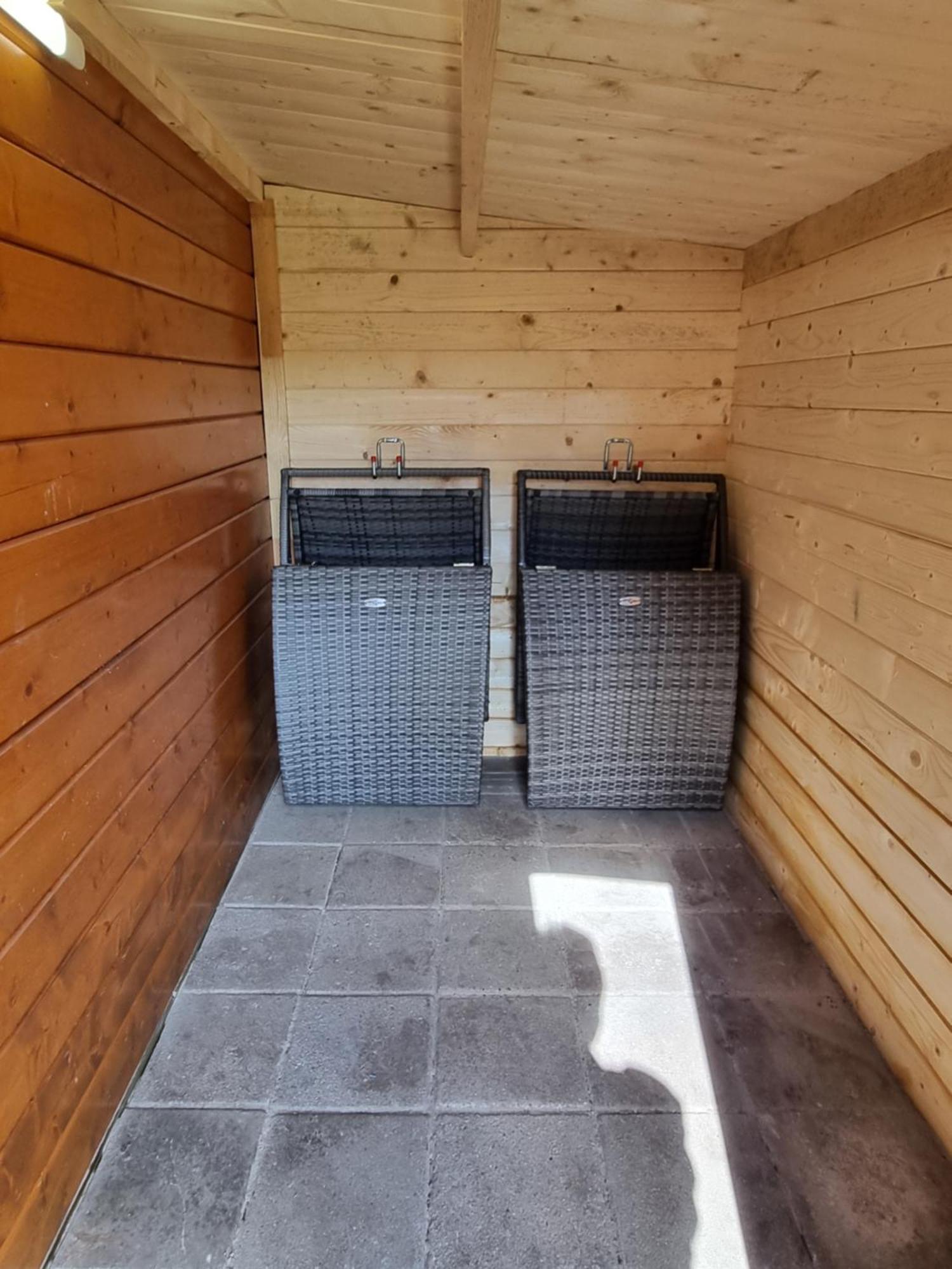 Nieuw - Luxe Blokhut Chalet In Bosrijke Omgeving Anloo エクステリア 写真